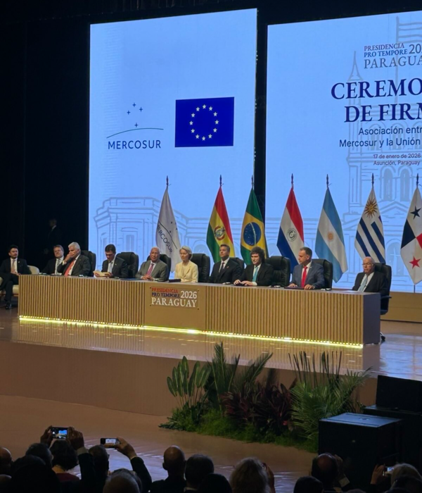 La Unión Europea y Mercosur firman en Paraguay un histórico acuerdo que ...