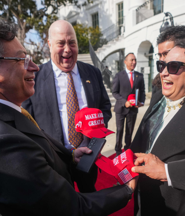 Fotografía cedida por la Presidencia de Colombia del mandatario, Gustavo Petro