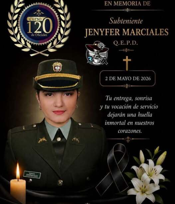 Jennifer Marciales, comandante de la estación de Policía de Providencia