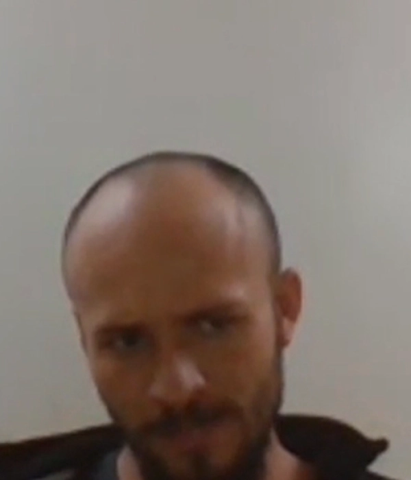Victor Chalá durante la audiencia de imputación.