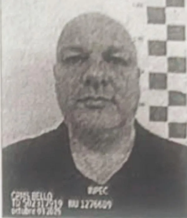 Foto de Miguel Quintero tras su reseña en la cárcel de Bellavista.