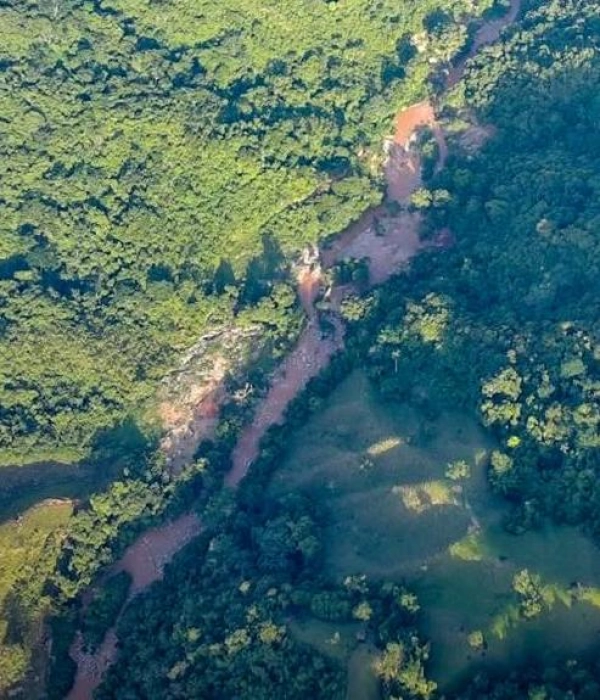 Actividad minera ilegal a cielo abierto en la vereda El Ingenio de San Rafael.