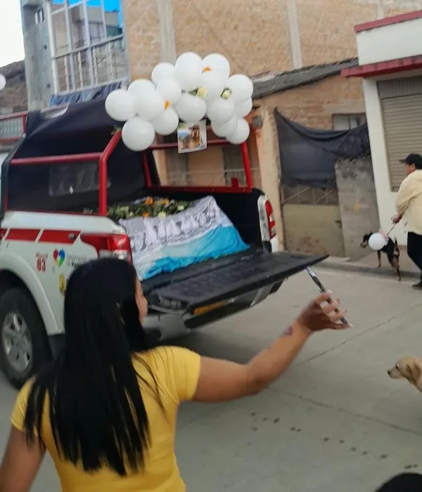 El conmovedor adiós al perrito Leyenda en Nariño.