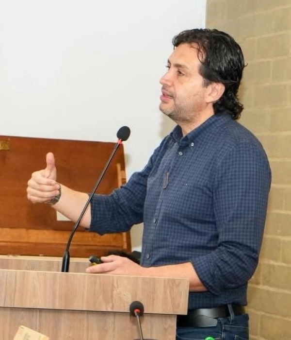 Juan Carlos Sánchez Fernández, gerente del Hospital de Caldas.