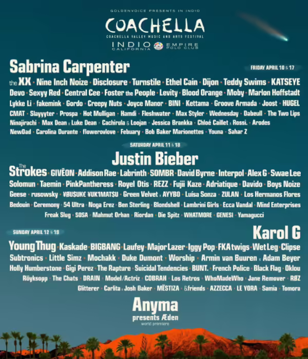 Karol G en Coachella