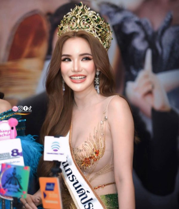 Suphanee Noinonthong, de 27 años, fue coronada Miss Grand Parachuap Khiri Khan 2026