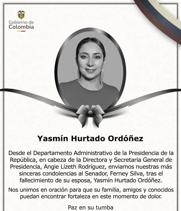 Comunicado emitido por el Dapre sobre la muerte de Hurtado.