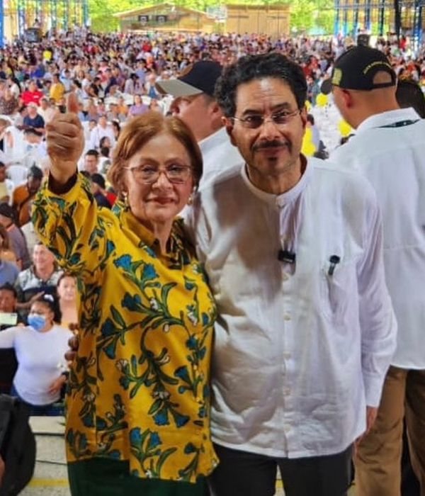 Jahel Quiroga Carillo celebra la victoria de Iván Cepeda en X.