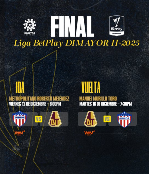 Junior de Barranquilla vs. Deportes Tolima, la gran final del fútbol ...