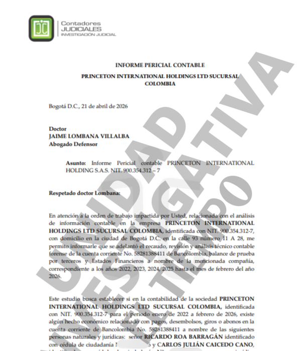 Peritos dicen que Ricardo Roa no pagó a firma de Serafino Iacono ni un ...