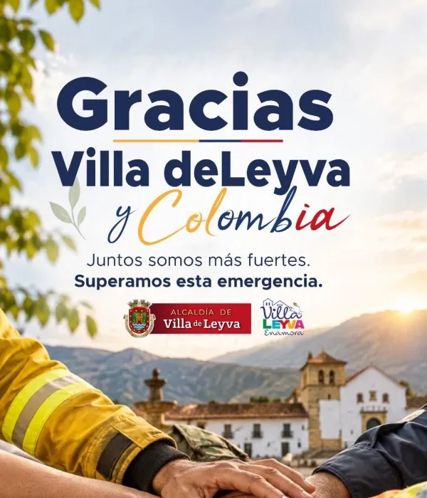 Villa de Leyva le da las gracias a Colombia