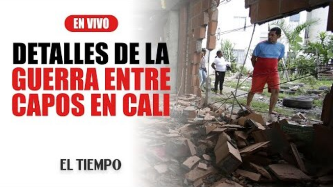La Policía de Cali habla sobre la guerra entre capos y excapos del narcotráfico en la ciudad