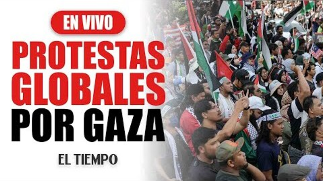 Protestas globales por Gaza