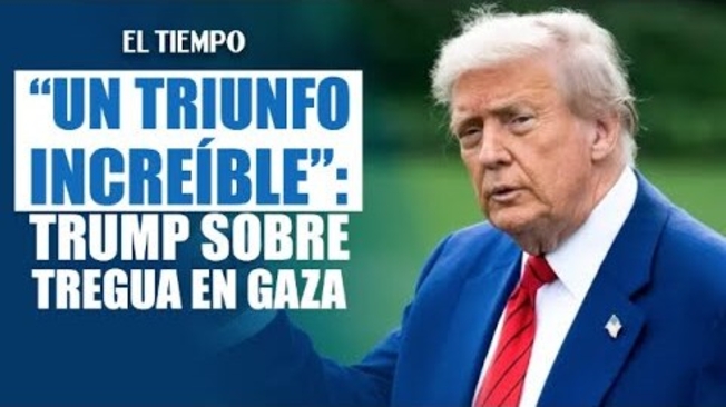 El presidente de Estados Unidos, Donald Trump celebró el alto al fuego en la Franja de Gaza como un "triunfo increíble" que no representa solo el fin de la guerra entre Israel y Hamás sino "el amanecer histórico de un nuevo Oriente Medio", durante un discurso ante el Parlamento israelí.