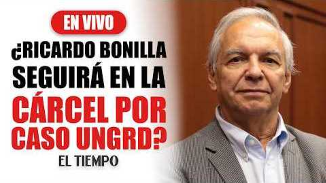 #ElTiempo #NoticiasColombia #ÚltimaHora #RicardoBonilla #UNGRD #Justicia #Bogotá #ElTiempo #Corrupción #NoticiasColombia La magistrada Isabel Álvarez Fernández tiene a su cargo resolver si mantiene o no la medida privativa de la libertad en contra de Ricardo Bonilla, exministro del gobierno Petro investigado por el escándalo de corrupción en la UNGRD.

SUSCRÍBETE: https://bit.ly/eltiempoYT 

Síguenos en nuestras redes sociales:
X: https://twitter.com/eltiempo 
Facebook: https://www.facebook.com/eltiempo 
Instagram: https://www.instagram.com/eltiempo 

El Tiempo es el medio líder de noticias en Colombia, caracterizado por sus investigaciones y reportajes exclusivos, sobre:  justicia, deportes, economía, política, cultura, tecnología, innovación, cambio climático, entre otros eventos noticiosos en Colombia y el mundo.

Para mayor información ingresa a: https://www.eltiempo.com 

Otros canales de El Tiempo
Citytv: https://www.youtube.com/c/citytvbogota  
Bravíssimo Citytv: https://www.youtube.com/c/BRAVISSIMOCITYTV  
Portafolio: https://www.youtube.com/user/PortafolioCO  
Futbolred: https://www.youtube.com/c/FutbolRedCO