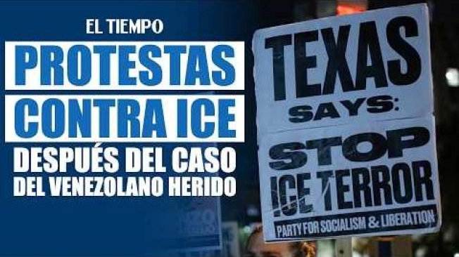 Decenas de personas protestaron en Austin, Texas, contra el Servicio de Inmigración y Control de Aduanas de Estados Unidos, ICE, después de que el venezolano Wilber Garcés, de 28 años, resultara herido de bala durante un operativo migratorio. El caso ocurre en medio de las críticas y protestas contra los operativos migratorios impulsados durante el gobierno de Donald Trump. La situación de Garcés y las circunstancias del disparo continúan bajo cuestionamiento. #ElTiempo #NoticiasColombia #ÚltimaHora #ICE #Texas #Venezolanos #Migración #ELTIEMPO
SUSCRÍBETE: https://bit.ly/eltiempoYT
Síguenos en nuestras redes sociales:
X: https://twitter.com/eltiempo
Facebook: https://www.facebook.com/eltiempo
Instagram: https://www.instagram.com/eltiempo
El Tiempo es el medio líder de noticias en Colombia, caracterizado por sus investigaciones y reportajes exclusivos, sobre: justicia, deportes, economía, política, cultura, tecnología, innovación, cambio climático, entre otros eventos noticiosos en Colombia y el mundo.
Para mayor información ingresa a: https://www.eltiempo.com
Otros canales de El Tiempo
Citytv: https://www.youtube.com/c/citytvbogota
Bravíssimo Citytv: https://www.youtube.com/c/BRAVISSIMOCITYTV
Portafolio: https://www.youtube.com/user/PortafolioCO
Futbolred: https://www.youtube.com/c/FutbolRedCO
