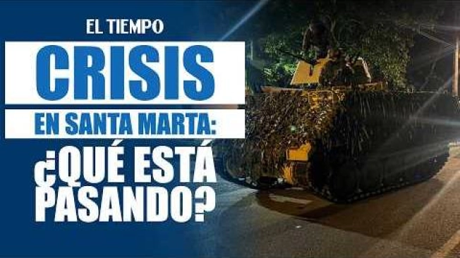 Santa Marta enfrenta una crisis de orden público por intimidaciones a comerciantes, quema de vehículos y amenazas. ¿Qué hay detrás de esta situación? Experto analiza las dinámicas de 'Los Pachenca' y su impacto en habitantes, comercio y turismo. #ElTiempo #NoticiasColombia #ÚltimaHora #SantaMarta #Seguridad #OrdenPúblico #SierraNevada #ELTIEMPO
SUSCRÍBETE: https://bit.ly/eltiempoYT
Síguenos en nuestras redes sociales:
X: https://twitter.com/eltiempo
Facebook: https://www.facebook.com/eltiempo
Instagram: https://www.instagram.com/eltiempo
El Tiempo es el medio líder de noticias en Colombia, caracterizado por sus investigaciones y reportajes exclusivos, sobre: justicia, deportes, economía, política, cultura, tecnología, innovación, cambio climático, entre otros eventos noticiosos en Colombia y el mundo.
Para mayor información ingresa a: https://www.eltiempo.com
Otros canales de El Tiempo
Citytv: https://www.youtube.com/c/citytvbogota
Bravíssimo Citytv: https://www.youtube.com/c/BRAVISSIMOCITYTV
Portafolio: https://www.youtube.com/user/PortafolioCO
Futbolred: https://www.youtube.com/c/FutbolRedCO