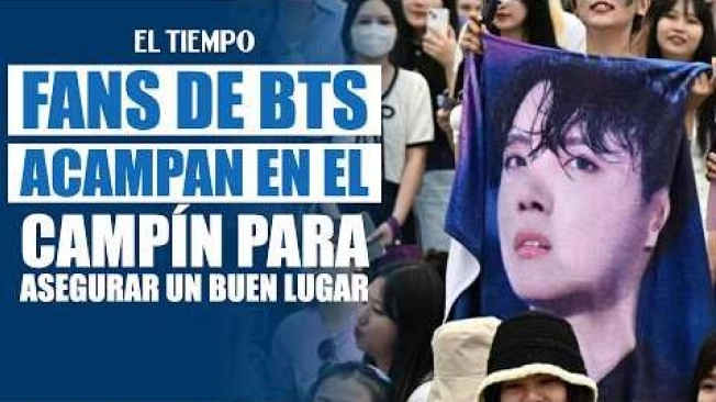 La expectativa por los conciertos de BTS en Bogotá llevó a decenas de fanáticos a hacer fila durante la noche y la madrugada en los alrededores del estadio El Campín. Algunos llegaron con carpas y cobijas para soportar el frío y asegurar una buena ubicación, entre ellos personas que viajaron desde otras ciudades.
Esto es lo que nos dijeron algunas fans. #ElTiempo #NoticiasColombia #ÚltimaHora #BTS #BTSenBogotá #ElCampín #ConciertoBTS #Bogotá #MovilidadBogotá #FanáticosBTS
SUSCRÍBETE: https://bit.ly/eltiempoYT
Síguenos en nuestras redes sociales:
X: https://twitter.com/eltiempo
Facebook: https://www.facebook.com/eltiempo
Instagram: https://www.instagram.com/eltiempo
El Tiempo es el medio líder de noticias en Colombia, caracterizado por sus investigaciones y reportajes exclusivos, sobre: justicia, deportes, economía, política, cultura, tecnología, innovación, cambio climático, entre otros eventos noticiosos en Colombia y el mundo.
Para mayor información ingresa a: https://www.eltiempo.com
Otros canales de El Tiempo
Citytv: https://www.youtube.com/c/citytvbogota
Bravíssimo Citytv: https://www.youtube.com/c/BRAVISSIMOCITYTV
Portafolio: https://www.youtube.com/user/PortafolioCO
Futbolred: https://www.youtube.com/c/FutbolRedCO
