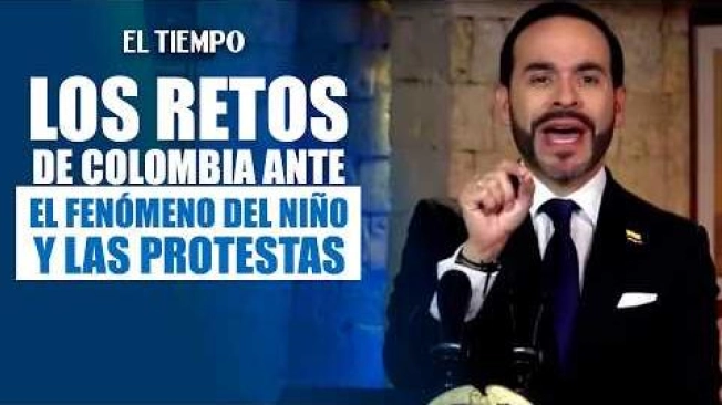 Abelardo De La Espriella se pronunció sobre varios asuntos de interés nacional, entre ellos la seguridad energética frente al fenómeno de El Niño y la actuación de la Fuerza Pública ante la semana de protestas que se avecina. Conozca los detalles de sus declaraciones y los temas que puso sobre la mesa.