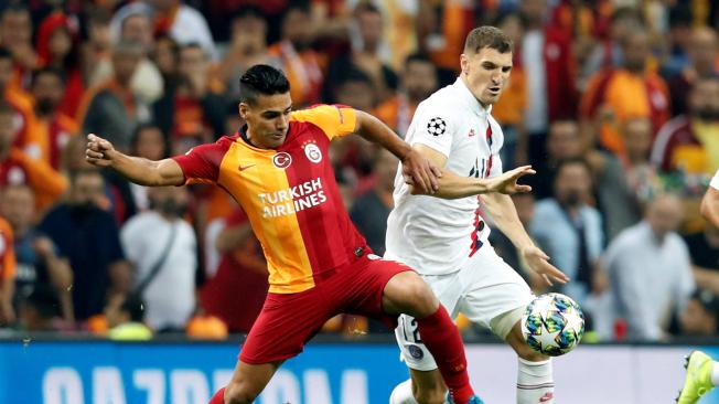 Radamel Falcao García agradeció el apoyo de los hinchas del Galatasaray
