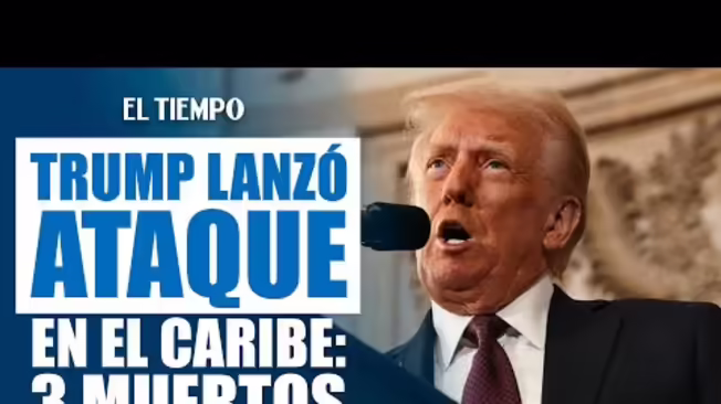 El presidente de EE. UU., Donald Trump, anunció que las Fuerzas Militares realizaron un ataque contra una lancha en el Caribe, que dejó tres muertos. El mandatario aseguró que las víctimas eran “narcoterroristas de Venezuela”. Es el segundo operativo de este tipo en dos semanas, luego de otro ataque que dejó 11 fallecidos. Trump advirtió que “cazarán” a quienes intenten transportar drogas.