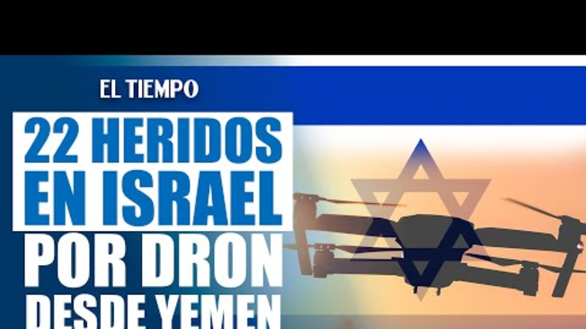 La ciudad costera israelí de Eilat, en el mar Rojo, fue alcanzada el miércoles por un dron disparado desde Yemen