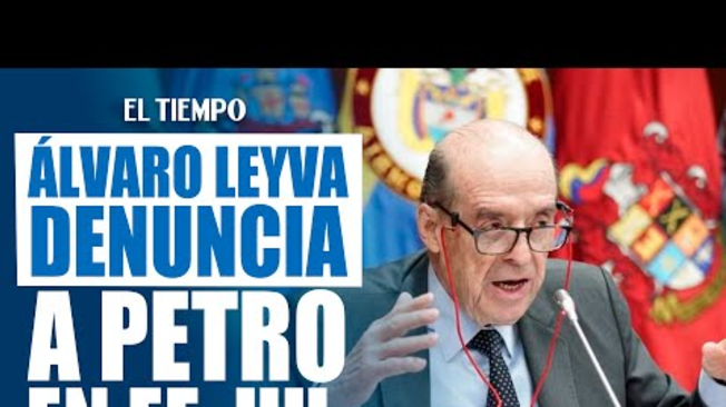 Álvaro Leyva radica otra denuncia contra el presidente Gustavo Petro ...