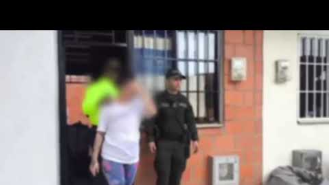 Aprehensión de 'la Sicaria' en Valle del Cauca.