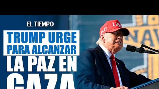 El presidente estadounidense, Donald Trump, urgió el domingo a los negociadores de Hamás e Israel a "moverse rápido" durante las conversaciones indirectas que realizan en Egipto para poner fin a la guerra en Gaza, a la vez que estimó que por ahora han sido "discusiones muy positivas".