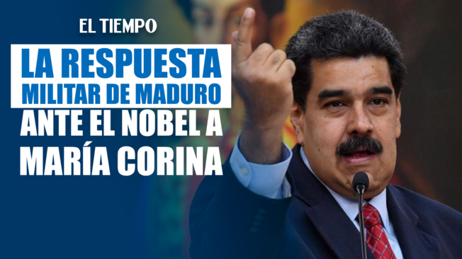 Maduro denunció un supuesto 'asedio' norteamericano y defendió el derecho de Venezuela a movilizarse militarmente.