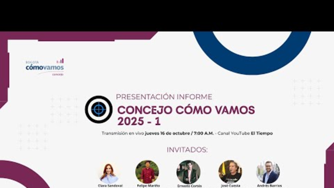 Informe Concejo Cómo Vamos.