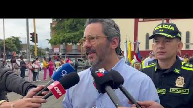 Secretario de Seguridad de Cali habla sobre 'motoladrones'.