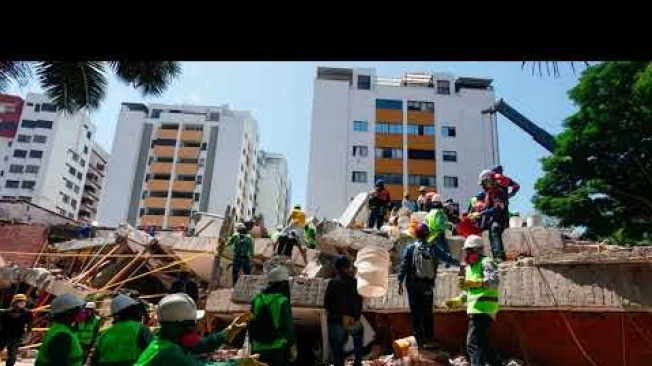 Las desgarradores imágenes y detalles de antes y después de edificios colapsados en Cali.