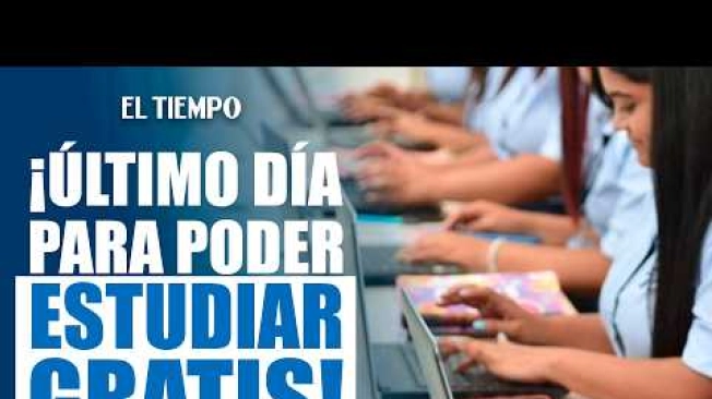¡Atención! Hoy vence el plazo oficial para realizar tu inscripción y asegurar tu cupo para estudiar totalmente gratis en el SENA. No dejes pasar la oportunidad de formarte profesionalmente y cambiar tu futuro laboral. ¡Hazlo antes de que cierre la plataforma! 

#ElTiempo #NoticiasColombia #ÚltimaHora#SENA #SENA2026 #InscripcionesSENA #ConvocatoriaSENA #CuposSENA #EstudiarGratis #EstudiaEnElSENA #FormaciónGratuita #EducaciónGratuita #EducaciónPública #FormaciónProfesional #FormaciónTécnica #FormaciónTecnológica #CursosSENA #ProgramasSENA #OfertaEducativa #OportunidadesDeEstudio #OportunidadesLaborales #Empleo #EmpleoJuvenil #FormaciónParaElTrabajo #CapacitaciónLaboral #EducaciónEnColombia #Estudiantes #JóvenesColombia #EducaciónParaJóvenes #FuturoLaboral #FuturoProfesional #OportunidadesParaJóvenes #AccesoALaEducación #AccesoALaFormación #CapacitaciónGratuita #EstudiarSinPagar #EstudiarGratisEnColombia #CuposEducativos #ConvocatoriaEducativa #InscripciónEducativa #ProcesoDeInscripción 

SUSCRÍBETE: https://bit.ly/eltiempoYT 

Síguenos en nuestras redes sociales:
X: https://twitter.com/eltiempo 
Facebook: https://www.facebook.com/eltiempo 
Instagram: https://www.instagram.com/eltiempo 

El Tiempo es el medio líder de noticias en Colombia, caracterizado por sus investigaciones y reportajes exclusivos, sobre:  justicia, deportes, economía, política, cultura, tecnología, innovación, cambio climático, entre otros eventos noticiosos en Colombia y el mundo.

Para mayor información ingresa a: https://www.eltiempo.com 

Otros canales de El Tiempo
Citytv: https://www.youtube.com/c/citytvbogota  
Bravíssimo Citytv: https://www.youtube.com/c/BRAVISSIMOCITYTV  
Portafolio: https://www.youtube.com/user/PortafolioCO  
Futbolred: https://www.youtube.com/c/FutbolRedCO