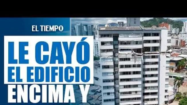 Leidy cuenta cómo vivió el colapso de un edificio en Pereira, quedó atrapada bajo una placa junto a otra mujer y permaneció entre los escombros durante varias horas, hasta que los rescatistas lograron sacarla en una canastilla. La sobreviviente relata los momentos de angustia, el contacto con su familia, la falta de señal y las lesiones que sufrió, entre ellas fracturas en la columna y el hombro. #ElTiempo #NoticiasColombia #ÚltimaHora #Pereira #Colapso #Escombros #Rescate #Sobreviviente #Emergencia #NoticiasColombia

SUSCRÍBETE: https://bit.ly/eltiempoYT 

Síguenos en nuestras redes sociales:
X: https://twitter.com/eltiempo 
Facebook: https://www.facebook.com/eltiempo 
Instagram: https://www.instagram.com/eltiempo 

El Tiempo es el medio líder de noticias en Colombia, caracterizado por sus investigaciones y reportajes exclusivos, sobre:  justicia, deportes, economía, política, cultura, tecnología, innovación, cambio climático, entre otros eventos noticiosos en Colombia y el mundo.

Para mayor información ingresa a: https://www.eltiempo.com 

Otros canales de El Tiempo
Citytv: https://www.youtube.com/c/citytvbogota  
Bravíssimo Citytv: https://www.youtube.com/c/BRAVISSIMOCITYTV  
Portafolio: https://www.youtube.com/user/PortafolioCO  
Futbolred: https://www.youtube.com/c/FutbolRedCO
