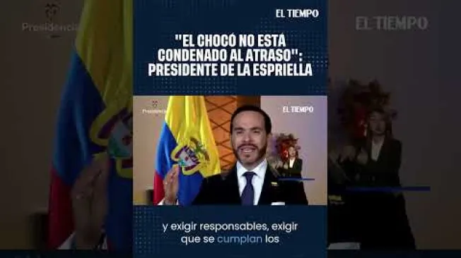 El presidente Abelardo De La Espriella anunció la creación de una gerencia especial para el Chocó, con interlocución directa con la Presidencia, encargada de hacer seguimiento a los compromisos de inversión anunciados para el departamento y de exigir el cumplimiento de cronogramas y resultados.
La gerencia estará encabezada por José Leonidas Tobón, oriundo del Chocó. El mandatario también anunció que se evalúa un régimen especial de incentivos para atraer inversión privada al departamento, y enfatizó que no quiere que la reunión con empresarios en Quibdó termine siendo, en sus palabras, "otra fotografía de empresarios y funcionarios haciendo promesas al Chocó".
"El Chocó no necesita más discursos sobre su pobreza. Necesita carreteras, energía, agua potable, empresas, educación, salud, inversión y empleo", afirmó, y cerró asegurando que el departamento "no está condenado al atraso" y puede convertirse en uno de los motores del país.