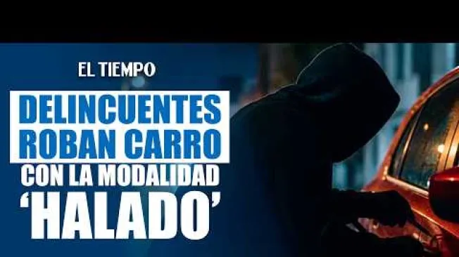 Un vehículo fue robado en el sector del Quiroga, en Bogotá, en un caso que las autoridades relacionan con la modalidad conocida como ‘halado’. Según la información conocida, una mujer habría participado como presunta cómplice del hurto. La Policía adelanta la investigación para identificar a los responsables y esclarecer cómo ocurrió el robo. #eltiempo  #NoticiasColombia #ÚltimaHora. 
#Quiroga #Bogotá #RoboDeCarros #Inseguridad #NoticiasBogotáSUSCRÍBETE: https://bit.ly/eltiempoYT 

Síguenos en nuestras redes sociales:
X: https://twitter.com/eltiempo 
Facebook: https://www.facebook.com/eltiempo 
Instagram: https://www.instagram.com/eltiempo 

El Tiempo es el medio líder de noticias en Colombia, caracterizado por sus investigaciones y reportajes exclusivos, sobre:  justicia, deportes, economía, política, cultura, tecnología, innovación, cambio climático, entre otros eventos noticiosos en Colombia y el mundo.

Para mayor información ingresa a: https://www.eltiempo.com 

Otros canales de El Tiempo
Citytv: https://www.youtube.com/c/citytvbogota  
Bravíssimo Citytv: https://www.youtube.com/c/BRAVISSIMOCITYTV  
Portafolio: https://www.youtube.com/user/PortafolioCO  
Futbolred: https://www.youtube.com/c/FutbolRedCO