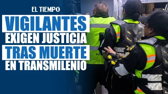 El gremio de vigilantes y guardas de seguridad de TransMilenio anunció una manifestación pacífica en el Portal del Sur para exigir el esclarecimiento judicial y justicia inmediata tras el homicidio de Cristian Garzón, ocurrido el pasado viernes al interior de la estación Terreros, en el municipio de Soacha.