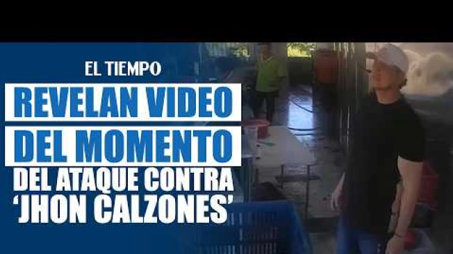 Se conoce un nuevo video relacionado con el ataque contra ‘Jhon Calzones’. En las imágenes se observa el momento en que le disparan. #ElTiempo #NoticiasColombia #ÚltimaHora #JhonCalzones #Noticias #Colombia #ÚltimaHora #ELTIEMPO
SUSCRÍBETE: https://bit.ly/eltiempoYT
Síguenos en nuestras redes sociales:
X: https://twitter.com/eltiempo
Facebook: https://www.facebook.com/eltiempo
Instagram: https://www.instagram.com/eltiempo
El Tiempo es el medio líder de noticias en Colombia, caracterizado por sus investigaciones y reportajes exclusivos, sobre: justicia, deportes, economía, política, cultura, tecnología, innovación, cambio climático, entre otros eventos noticiosos en Colombia y el mundo.
Para mayor información ingresa a: https://www.eltiempo.com
Otros canales de El Tiempo
Citytv: https://www.youtube.com/c/citytvbogota
Bravíssimo Citytv: https://www.youtube.com/c/BRAVISSIMOCITYTV
Portafolio: https://www.youtube.com/user/PortafolioCO
Futbolred: https://www.youtube.com/c/FutbolRedCO
