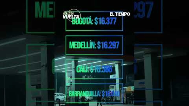 ¿Va a tanquear? Ojo, porque desde este jueves cambió el precio de la gasolina corriente en Colombia. El galón pasa de $15.886 a $15.932 en promedio en las 13 principales ciudades del país.
Pero el precio varía según la ciudad. Le contamos cuánto cuesta el galón en las principales ciudades y qué pasa con el ACPM durante octubre.#Gasolina #PrecioDeLaGasolina #GasolinaColombia #ACPM #PrecioCombustibles #EconomíaColombia #NoticiasColombia#ElTiempo #NoticiasColombia #ÚltimaHora
SUSCRÍBETE: https://bit.ly/eltiempoYT
Síguenos en nuestras redes sociales:
X: https://twitter.com/eltiempo
Facebook: https://www.facebook.com/eltiempo
Instagram: https://www.instagram.com/eltiempo
El Tiempo es el medio líder de noticias en Colombia, caracterizado por sus investigaciones y reportajes exclusivos, sobre: justicia, deportes, economía, política, cultura, tecnología, innovación, cambio climático, entre otros eventos noticiosos en Colombia y el mundo.
Para mayor información ingresa a: https://www.eltiempo.com
Otros canales de El Tiempo
Citytv: https://www.youtube.com/c/citytvbogota
Bravíssimo Citytv: https://www.youtube.com/c/BRAVISSIMOCITYTV
Portafolio: https://www.youtube.com/user/PortafolioCO
Futbolred: https://www.youtube.com/c/FutbolRedCO