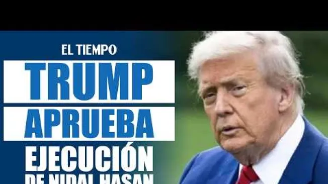 El presidente de Estados Unidos, Donald Trump, aprobó la ejecución por pelotón de fusilamiento de Nidal Malik Hasan, el psiquiatra del Ejército condenado por el ataque ocurrido en 2009 en la base militar de Fort Hood, Texas.
Hasan fue condenado a muerte en 2013 por un jurado militar tras ser declarado responsable del tiroteo en el que fueron asesinadas 13 personas. El Pentágono informó que el secretario de Defensa, Pete Hegseth, recomendó la pena de muerte y que Trump aprobó la ejecución.
La fecha y el lugar de la ejecución serán definidos por el secretario del Ejército. De concretarse, sería la primera ejecución realizada por las Fuerzas Armadas de Estados Unidos desde 1961. #ElTiempo #NoticiasColombia #ÚltimaHora #NidalHasan #Trump #FortHood #EstadosUnidos #NoticiasInternacionales

SUSCRÍBETE: https://bit.ly/eltiempoYT 

Síguenos en nuestras redes sociales:
X: https://twitter.com/eltiempo 
Facebook: https://www.facebook.com/eltiempo 
Instagram: https://www.instagram.com/eltiempo 

El Tiempo es el medio líder de noticias en Colombia, caracterizado por sus investigaciones y reportajes exclusivos, sobre:  justicia, deportes, economía, política, cultura, tecnología, innovación, cambio climático, entre otros eventos noticiosos en Colombia y el mundo.

Para mayor información ingresa a: https://www.eltiempo.com 

Otros canales de El Tiempo
Citytv: https://www.youtube.com/c/citytvbogota  
Bravíssimo Citytv: https://www.youtube.com/c/BRAVISSIMOCITYTV  
Portafolio: https://www.youtube.com/user/PortafolioCO  
Futbolred: https://www.youtube.com/c/FutbolRedCO