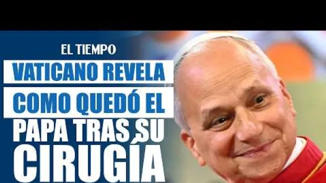 El Vaticano informó que el papa León XIV fue sometido a una cirugía para extirpar el lóbulo inferior del pulmón derecho, después de detectar una masa que, según las pruebas, correspondía a un adenocarcinoma pulmonar. El procedimiento duró aproximadamente 90 minutos y, de acuerdo con el comunicado de la Santa Sede, se desarrolló sin complicaciones.
#ElTiempo #NoticiasColombia #ÚltimaHora

SUSCRÍBETE: https://bit.ly/eltiempoYT 

Síguenos en nuestras redes sociales:
X: https://twitter.com/eltiempo 
Facebook: https://www.facebook.com/eltiempo 
Instagram: https://www.instagram.com/eltiempo 

El Tiempo es el medio líder de noticias en Colombia, caracterizado por sus investigaciones y reportajes exclusivos, sobre:  justicia, deportes, economía, política, cultura, tecnología, innovación, cambio climático, entre otros eventos noticiosos en Colombia y el mundo.

Para mayor información ingresa a: https://www.eltiempo.com 

Otros canales de El Tiempo
Citytv: https://www.youtube.com/c/citytvbogota  
Bravíssimo Citytv: https://www.youtube.com/c/BRAVISSIMOCITYTV  
Portafolio: https://www.youtube.com/user/PortafolioCO  
Futbolred: https://www.youtube.com/c/FutbolRedCO