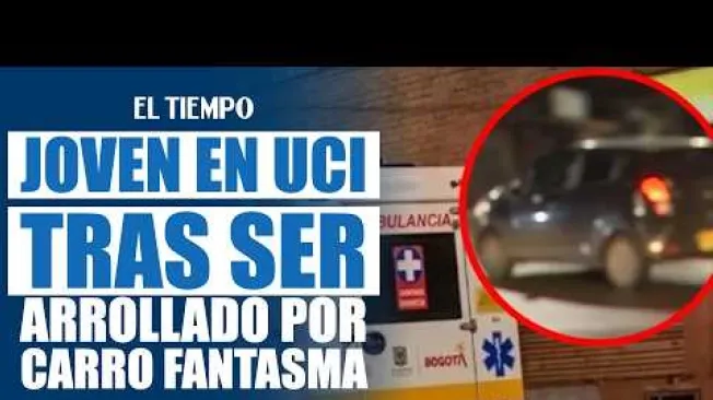 Un joven permanece en la Unidad de Cuidados Intensivos (UCI) tras ser arrollado por un vehículo cuyo conductor habría huido del lugar. Su familia pasó cerca de un día buscándolo hasta que logró encontrarlo en el hospital de Meissen, en Bogotá.
La víctima se encuentra gravemente herida y, según sus familiares, todavía hay preguntas sin resolver sobre las circunstancias del accidente y la identidad del conductor. Su hermana presentó una denuncia para que se investigue lo ocurrido y se establezcan responsabilidades.
 #CarroFantasma #AccidenteDeTránsito #Bogotá #CityNoticias #ELTIEMPO
#ElTiempo #NoticiasColombia #ÚltimaHora

SUSCRÍBETE: https://bit.ly/eltiempoYT 

Síguenos en nuestras redes sociales:
X: https://twitter.com/eltiempo 
Facebook: https://www.facebook.com/eltiempo 
Instagram: https://www.instagram.com/eltiempo 

El Tiempo es el medio líder de noticias en Colombia, caracterizado por sus investigaciones y reportajes exclusivos, sobre:  justicia, deportes, economía, política, cultura, tecnología, innovación, cambio climático, entre otros eventos noticiosos en Colombia y el mundo.

Para mayor información ingresa a: https://www.eltiempo.com 

Otros canales de El Tiempo
Citytv: https://www.youtube.com/c/citytvbogota  
Bravíssimo Citytv: https://www.youtube.com/c/BRAVISSIMOCITYTV  
Portafolio: https://www.youtube.com/user/PortafolioCO  
Futbolred: https://www.youtube.com/c/FutbolRedCO