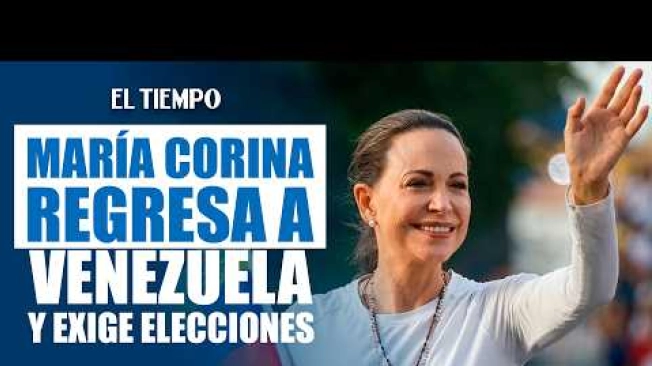 La líder opositora venezolana y Premio Nobel de la Paz, María Corina Machado, regresó a Venezuela tras casi un año fuera del país. Su llegada estuvo marcada por muestras de emoción de sus seguidores, quienes la recibieron con banderas venezolanas y acompañaron su recorrido hacia Caracas.
Machado había salido de Venezuela para recibir el Nobel de la Paz, después de permanecer durante meses en la clandestinidad tras las controvertidas elecciones presidenciales de 2024. Su regreso ocurre mientras sectores de la oposición y el Gobierno interino de Delcy Rodríguez avanzan en negociaciones sobre una posible transición democrática, con respaldo de Washington.
El retorno también reaviva las exigencias de su partido, Vente Venezuela, que reclama elecciones presidenciales y el levantamiento de la inhabilitación política que le impidió competir en los últimos comicios. La reacción de figuras internacionales y de dirigentes opositores refleja la importancia política de este acontecimiento para el futuro venezolano.
#ElTiempo #NoticiasColombia #ÚltimaHora #MaríaCorinaMachado #Venezuela #NobelDeLaPaz #OposiciónVenezolana #PolíticaVenezolana #EleccionesVenezuela #NoticiasInternacionales
SUSCRÍBETE: https://bit.ly/eltiempoYT
Síguenos en nuestras redes sociales:
X: https://twitter.com/eltiempo
Facebook: https://www.facebook.com/eltiempo
Instagram: https://www.instagram.com/eltiempo
El Tiempo es el medio líder de noticias en Colombia, caracterizado por sus investigaciones y reportajes exclusivos, sobre: justicia, deportes, economía, política, cultura, tecnología, innovación, cambio climático, entre otros eventos noticiosos en Colombia y el mundo.
Para mayor información ingresa a: https://www.eltiempo.com
Otros canales de El Tiempo
Citytv: https://www.youtube.com/c/citytvbogota
Bravíssimo Citytv: https://www.youtube.com/c/BRAVISSIMOCITYTV
Portafolio: https://www.youtube.com/user/PortafolioCO
Futbolred: https://www.youtube.com/c/FutbolRedCO