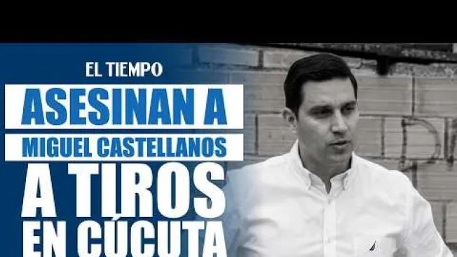 Miguel Castellanos fue asesinado en Cúcuta, en un hecho que es materia de investigación por parte de las autoridades. Según información conocida por la Unidad Investigativa de EL TIEMPO, el funcionario transitaba por el anillo vial occidental cuando, al parecer, otro vehículo chocó contra su camioneta. Al descender para hablar con el conductor implicado, habría recibido un disparo en la cabeza.
Las autoridades anunciaron una recompensa de hasta 100 millones de pesos por información que permita identificar y capturar a los responsables. #MiguelCastellanos #Cúcuta #NorteDeSantander #Seguridad #ELTIEMPO#ElTiempo #NoticiasColombia #ÚltimaHora
SUSCRÍBETE: https://bit.ly/eltiempoYT
Síguenos en nuestras redes sociales:
X: https://twitter.com/eltiempo
Facebook: https://www.facebook.com/eltiempo
Instagram: https://www.instagram.com/eltiempo
El Tiempo es el medio líder de noticias en Colombia, caracterizado por sus investigaciones y reportajes exclusivos, sobre: justicia, deportes, economía, política, cultura, tecnología, innovación, cambio climático, entre otros eventos noticiosos en Colombia y el mundo.
Para mayor información ingresa a: https://www.eltiempo.com
Otros canales de El Tiempo
Citytv: https://www.youtube.com/c/citytvbogota
Bravíssimo Citytv: https://www.youtube.com/c/BRAVISSIMOCITYTV
Portafolio: https://www.youtube.com/user/PortafolioCO
Futbolred: https://www.youtube.com/c/FutbolRedCO