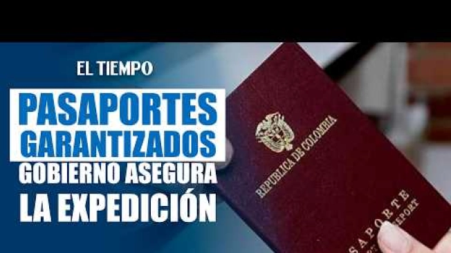 El Gobierno aseguró que está garantizada la expedición de pasaportes en Colombia, luego de que el Tribunal Administrativo de Cundinamarca suspendiera provisionalmente la ejecución de unos contratos relacionados con este proceso.
Según la información suministrada, la producción de los documentos se realiza mediante un convenio entre la Imprenta Nacional de Colombia, la Casa de la Moneda de Portugal y la empresa francesa Idemia.
La decisión judicial y sus posibles efectos sobre el proceso de expedición deberán aclararse con información oficial de las entidades involucradas.
 #ElTiempo #NoticiasColombia #ÚltimaHora 
#Pasaportes #Colombia #GobiernoNacional #Trámites #ELTIEMPO

SUSCRÍBETE: https://bit.ly/eltiempoYT 

Síguenos en nuestras redes sociales:
X: https://twitter.com/eltiempo 
Facebook: https://www.facebook.com/eltiempo 
Instagram: https://www.instagram.com/eltiempo 

El Tiempo es el medio líder de noticias en Colombia, caracterizado por sus investigaciones y reportajes exclusivos, sobre:  justicia, deportes, economía, política, cultura, tecnología, innovación, cambio climático, entre otros eventos noticiosos en Colombia y el mundo.

Para mayor información ingresa a: https://www.eltiempo.com 

Otros canales de El Tiempo
Citytv: https://www.youtube.com/c/citytvbogota  
Bravíssimo Citytv: https://www.youtube.com/c/BRAVISSIMOCITYTV  
Portafolio: https://www.youtube.com/user/PortafolioCO  
Futbolred: https://www.youtube.com/c/FutbolRedCO