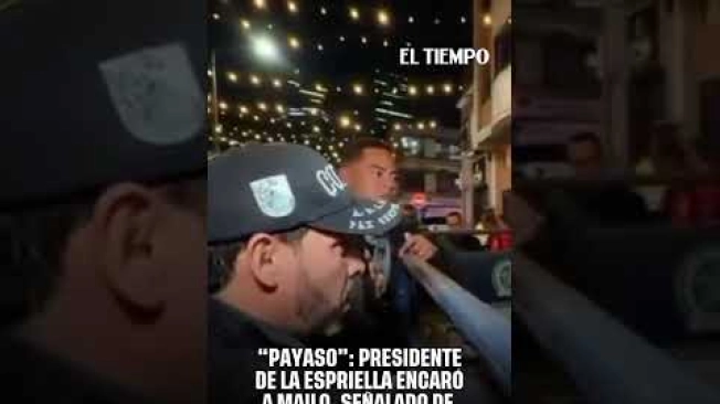 Este 28 de octubre se conoció que el presidente Abelardo De La Espriella acompañó a la Policía de Bogotá en un megaoperativo que dejó 172 capturados. Al finalizar el procedimiento, el mandatario compartió un video en el que se ve cómo encara a alias Mailo, señalado de lanzar una granada contra un establecimiento en enero de este año. El ataque causó la muerte de un hombre de 72 años y dejó 13 personas heridas#Bogotá #Megaoperativo #Capturados #SeguridadBogotá #PolicíaBogotá #AtaqueConGranada #NoticiasColombia#ElTiempo #NoticiasColombia #ÚltimaHora

SUSCRÍBETE: https://bit.ly/eltiempoYT 

Síguenos en nuestras redes sociales:
X: https://twitter.com/eltiempo 
Facebook: https://www.facebook.com/eltiempo 
Instagram: https://www.instagram.com/eltiempo 

El Tiempo es el medio líder de noticias en Colombia, caracterizado por sus investigaciones y reportajes exclusivos, sobre:  justicia, deportes, economía, política, cultura, tecnología, innovación, cambio climático, entre otros eventos noticiosos en Colombia y el mundo.

Para mayor información ingresa a: https://www.eltiempo.com 

Otros canales de El Tiempo
Citytv: https://www.youtube.com/c/citytvbogota  
Bravíssimo Citytv: https://www.youtube.com/c/BRAVISSIMOCITYTV  
Portafolio: https://www.youtube.com/user/PortafolioCO  
Futbolred: https://www.youtube.com/c/FutbolRedCO