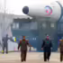 Kim Jong Un, l??der norcoreano, dirigiendo actividades militares el 24 de marzo de 2022.