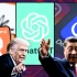 Collage IA / Inteligencia Artificial / Donald Trump Xi Jinping