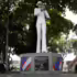 Píper Pimienta, uno de los personajes que es leyenda en el Obrero. Tiene su monumento.